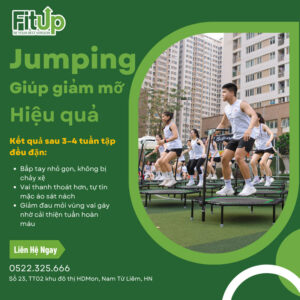 Jumping có giúp giảm mỡ “vai gáy – bắp tay” không?